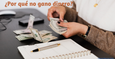 ¿Por qué no gano dinero?