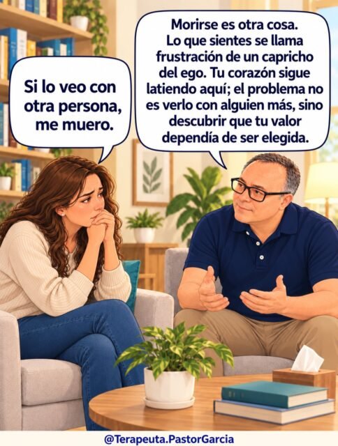 💔 ¿TE DUELE PERDER A ESA PERSONA O TE DUELE SENTIR QUE YA NO TE ELIGE?

A veces, lo que más nos lastima de una ruptura no es solamente la ausencia de quien amamos, sino lo que esa ausencia despierta dentro de nosotros: el miedo al abandono, el rechazo, la inseguridad y la sensación de no ser suficientes.

🥀 Cuando nuestra autoestima depende de que alguien nos ame, nos elija o permanezca a nuestro lado, podemos terminar confundiendo el amor con la dependencia emocional.

Y entonces aparecen pensamientos como:

💭 «No puedo vivir sin esa persona».

💭 «Si está con alguien más, no lo soportaría».

💭 «¿Qué tiene esa persona que yo no tengo?».

Pero quiero recordarte algo importante:

✨ TU VALOR NO DISMINUYE PORQUE ALGUIEN DEJE DE ELEGIRTE.

El amor saludable no debería exigirte renunciar a tu dignidad, perder tu identidad ni vivir con el miedo constante de ser abandonado.

🌱 En ocasiones, una ruptura también puede convertirse en una oportunidad para reconocer heridas emocionales, fortalecer tu autoestima y aprender a construir relaciones desde la libertad, no desde el miedo.

❤️ No necesitas dejar de amar a alguien para comenzar a amarte a ti.

🧠 ¿Sientes que el miedo al abandono, los celos o la dependencia emocional están afectando tu bienestar?

No tienes que afrontar este proceso sin acompañamiento. En psicoterapia podemos trabajar juntos para comprender tus patrones afectivos, fortalecer tu seguridad emocional y desarrollar relaciones más saludables.

📲 AGENDA TU SESIÓN DE PSICOTERAPIA ONLINE.

👉 https://consultorio.me/pro/dr-pastor-garcia

👨🏻‍⚕️ Pastor García | Psicoterapeuta

🌐 www.pastorgarcia.com

💬 Te leo en los comentarios: ¿Alguna vez has sentido que perder a alguien significaba perder una parte de ti?

🔖 Guarda esta reflexión y compártela con alguien que necesite recordar cuánto vale.
#PastorGarciaTerapeuta #DependenciaEmocional #AmorPropio #RelacionesSaludables #TerapiaOnline #terapiadeparejaenlínea